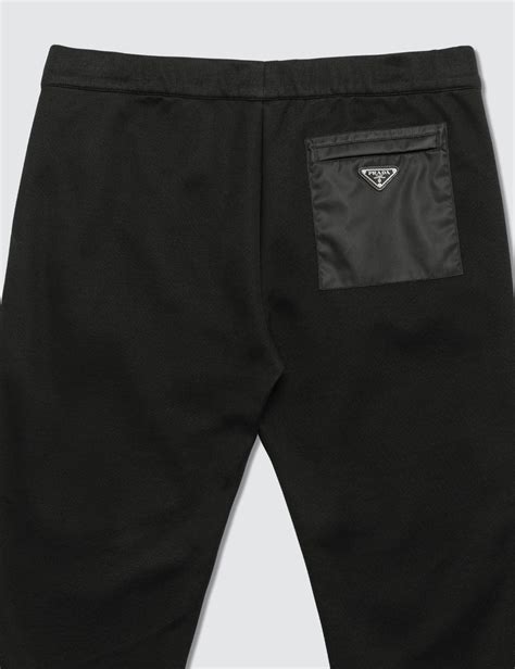 prada sweatpants men's|Prada nylon pants.